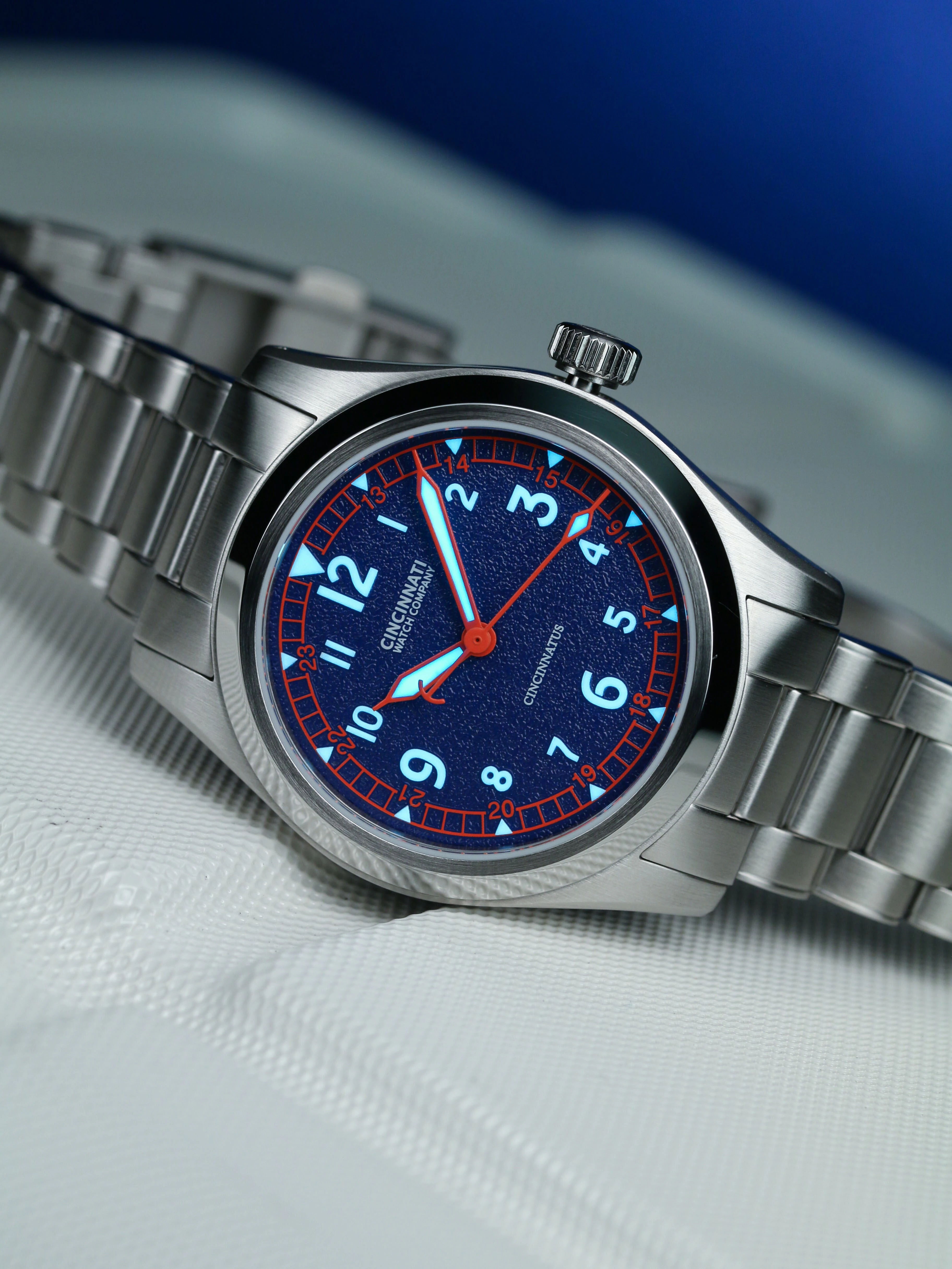 Cincinnati Watch Company The Cincinnatus Blue