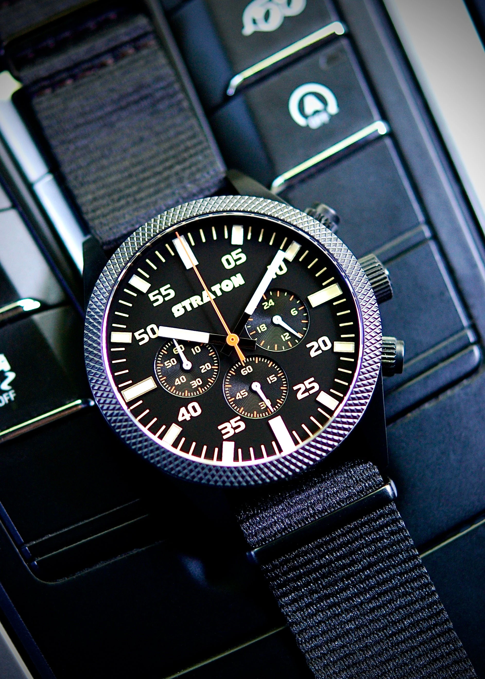 Straton Vintage Driver Chrono watch