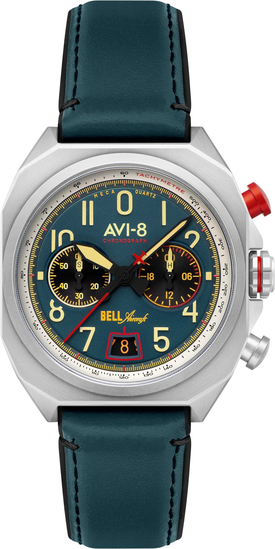 AVI-8 Bell X-1 Machbuster Chronograph — alternative to AVI-8 Flyboy Airmaster 40 Meca-Quartz Snoopy Flying Ace (Doghouse Green)