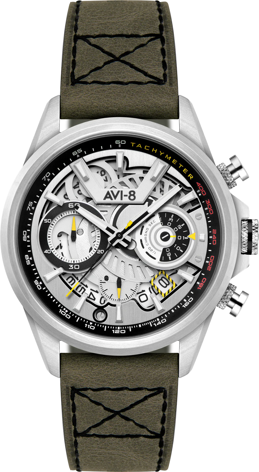AVI-8 Hawker Harrier Matador Chronograph (43mm) — alternative to AVI-8 Dambuster Gibson Dual Time Chronograph Airfix Edition
