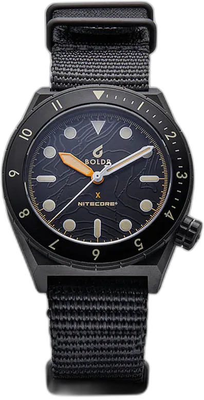 Boldr BOLDR x Nitecore — alternative to Marathon Arctic OSAR 36mm Automatic