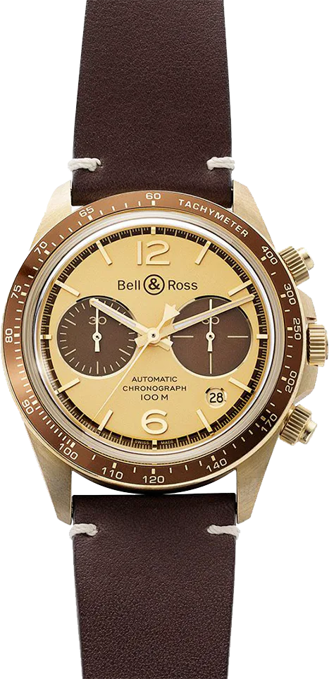 Bell & Ross BR V2-94 BELLYTANKER EL MIRAGE THE RAKE x REVOLUTION — alternative to Ikepod Duopod Gold Dots 2025