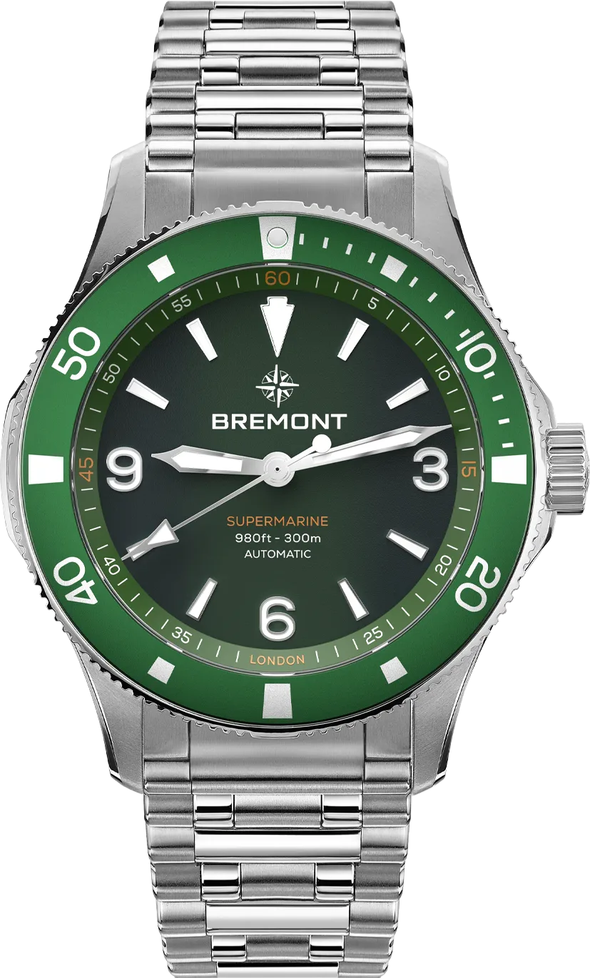 Bremont Supermarine 300M — alternative to Islander Islander Thunderbolt Pilot Watch with Black Mother of Pearl Dial #ISL-322