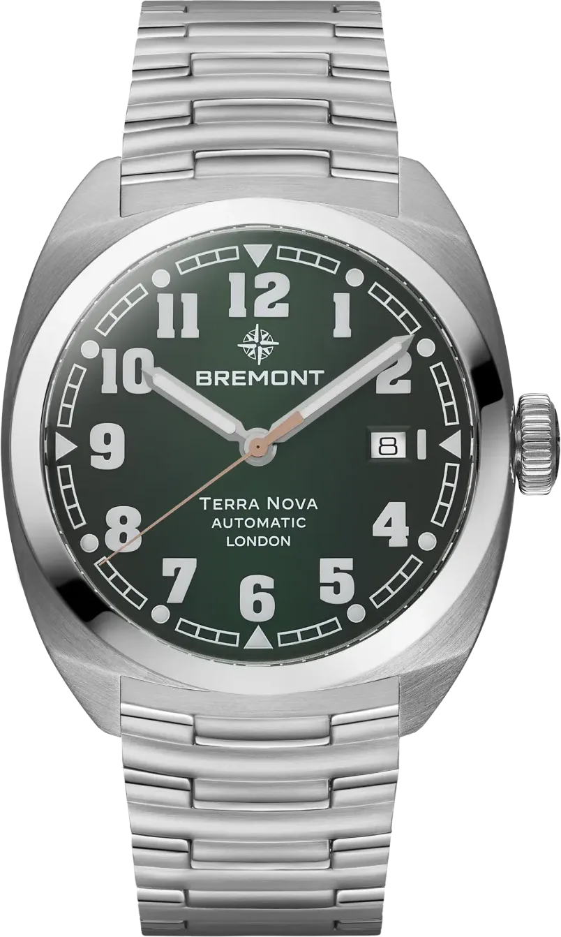 Bremont Terra Nova 40.5 — alternative to Islander Islander Thunderbolt Pilot Watch with Black Mother of Pearl Dial #ISL-322