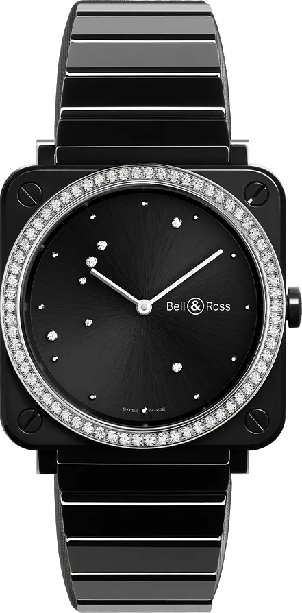 Bell & Ross BRS BLACK DIAMOND EAGLE DIAMONDS — alternative to CWC Arctic Radar Quartz Diver Watch