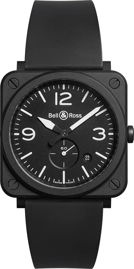 Bell & Ross BR-S black matte — alternative to Ikepod Chronopod C001