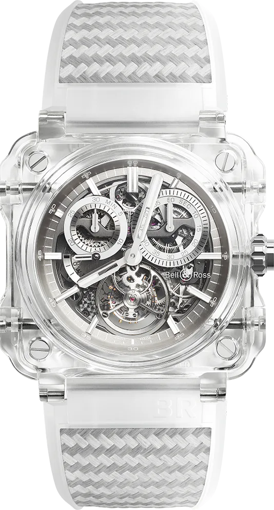 Bell & Ross BR-X1 TOURBILLON SAPPHIRE CHRONOGRAPH — alternative to Fears Garrick (White)