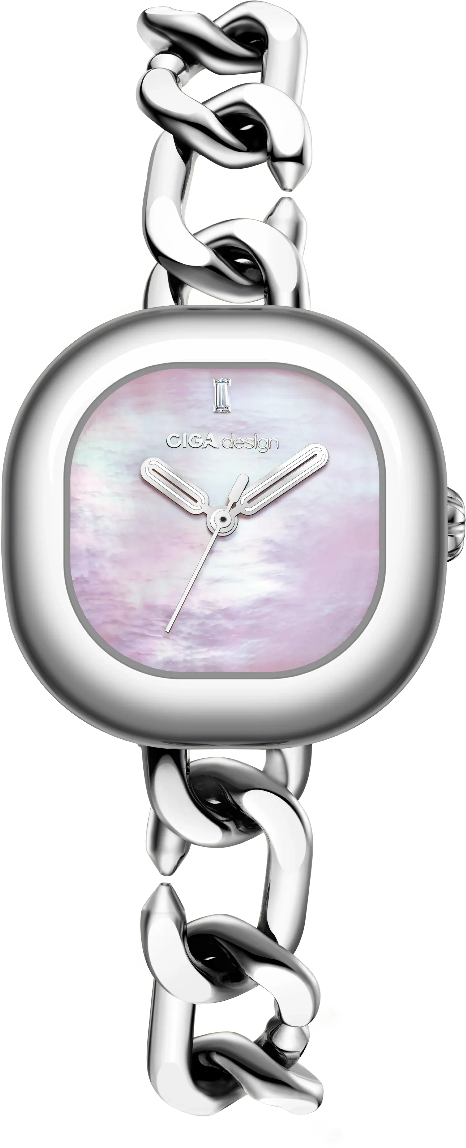 CIGA Design AGLAIA — alternative to Bell & Ross BRS PINK DIAMOND EAGLE DIAMONDS