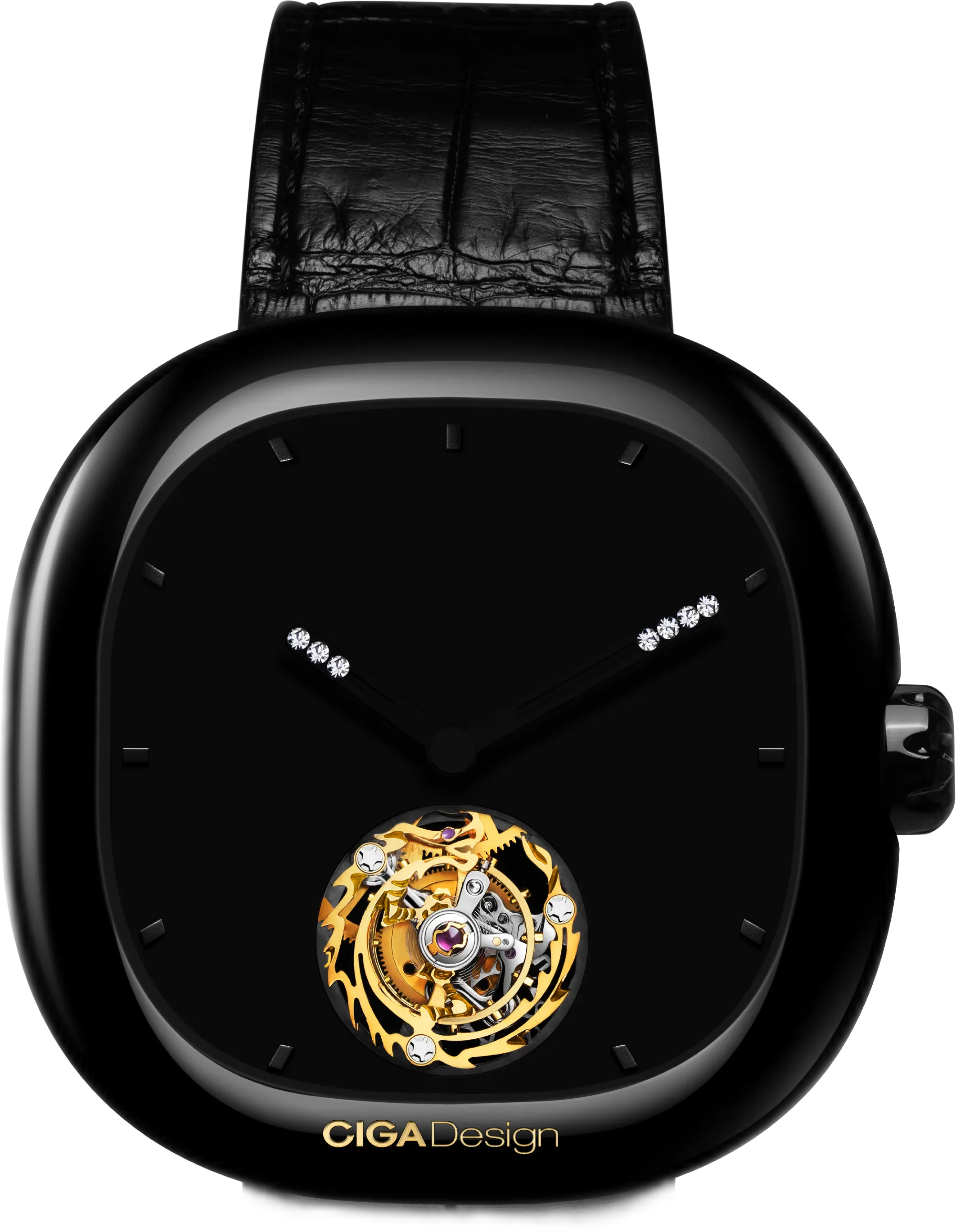 CIGA Design TOURBILLON CHINESE ZODIAC YEAR OF THE DRAGON — alternative to Oblvlo ZM Skeleton