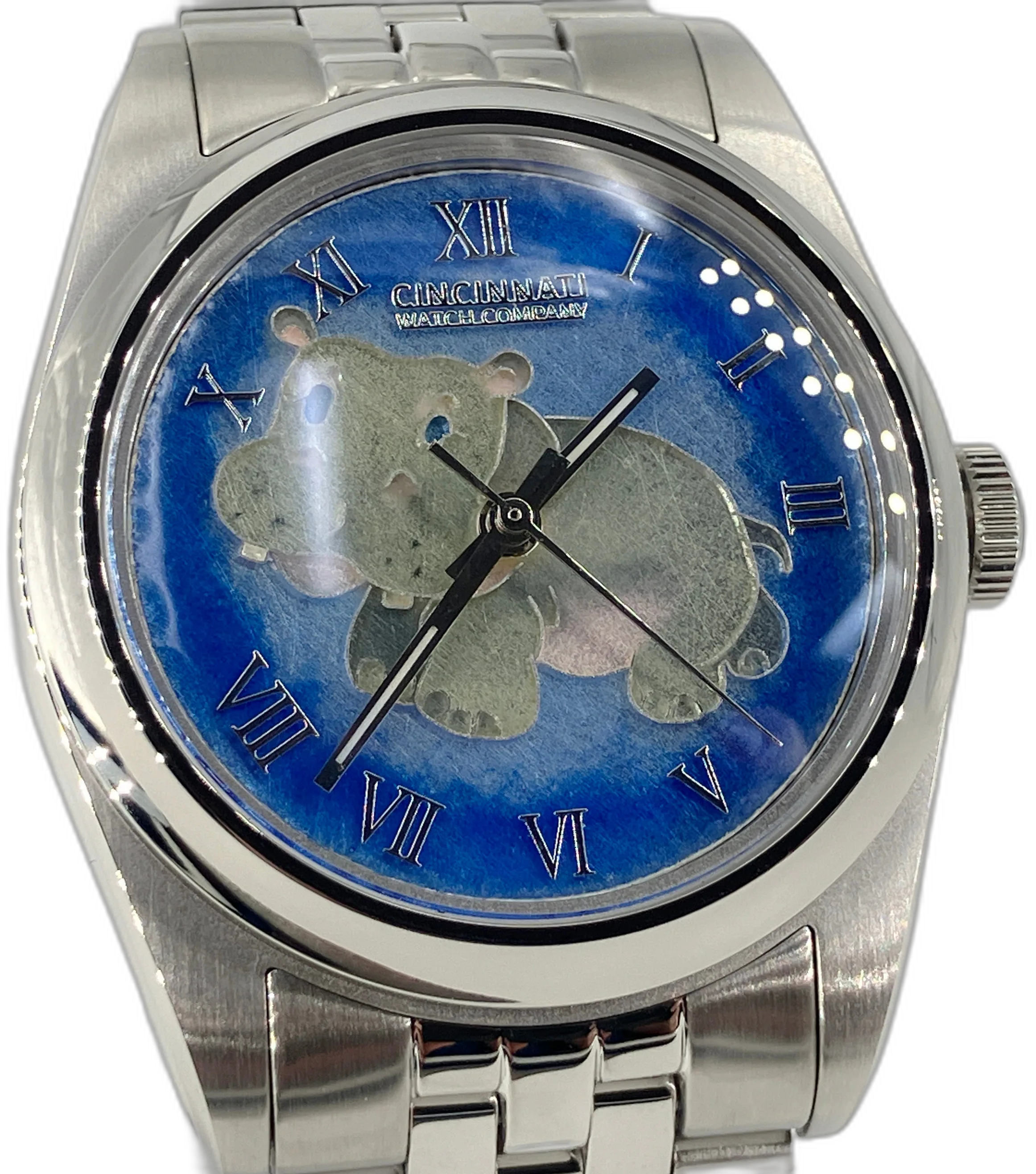 Cincinnati Watch Company Cincinnati's Favorite Hippo — alternative to Monta Black