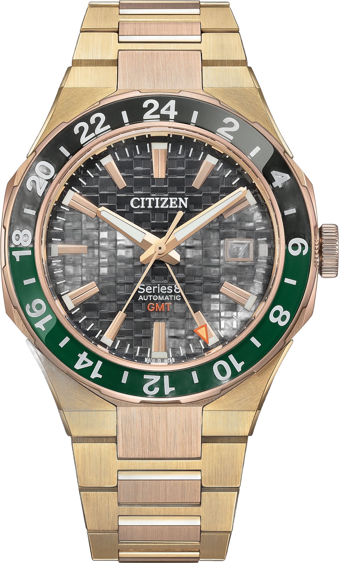Citizen Series 8 880 GMT Gold-Tone — alternative to Pagani Design PD-1792 GMT