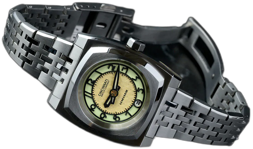 Cincinnati Watch Company Concourse Champagne — alternative to Maen Manhattan 37