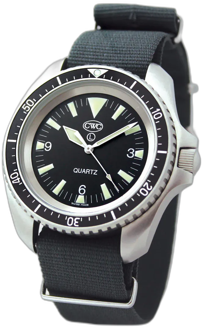 CWC Quartz Divers Watch Mk.2 Full Matte Case — alternative to CWC Arctic Radar Quartz Diver Watch