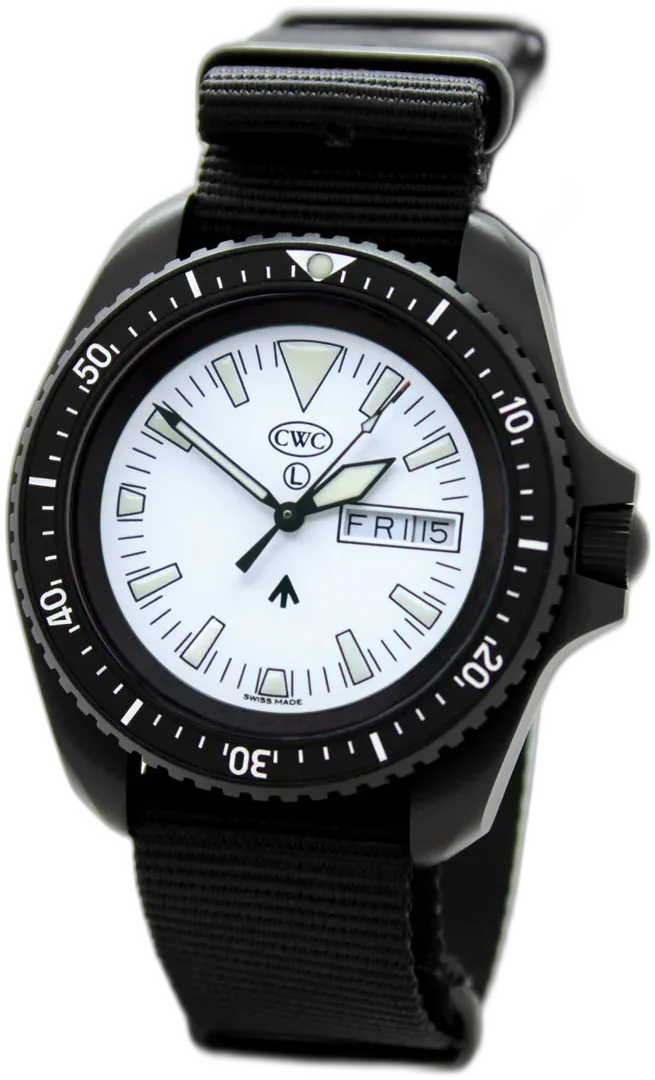 CWC SBS Black Ice Quartz Watch — alternative to Citizen Promaster Aqualand 200M Depth Meter