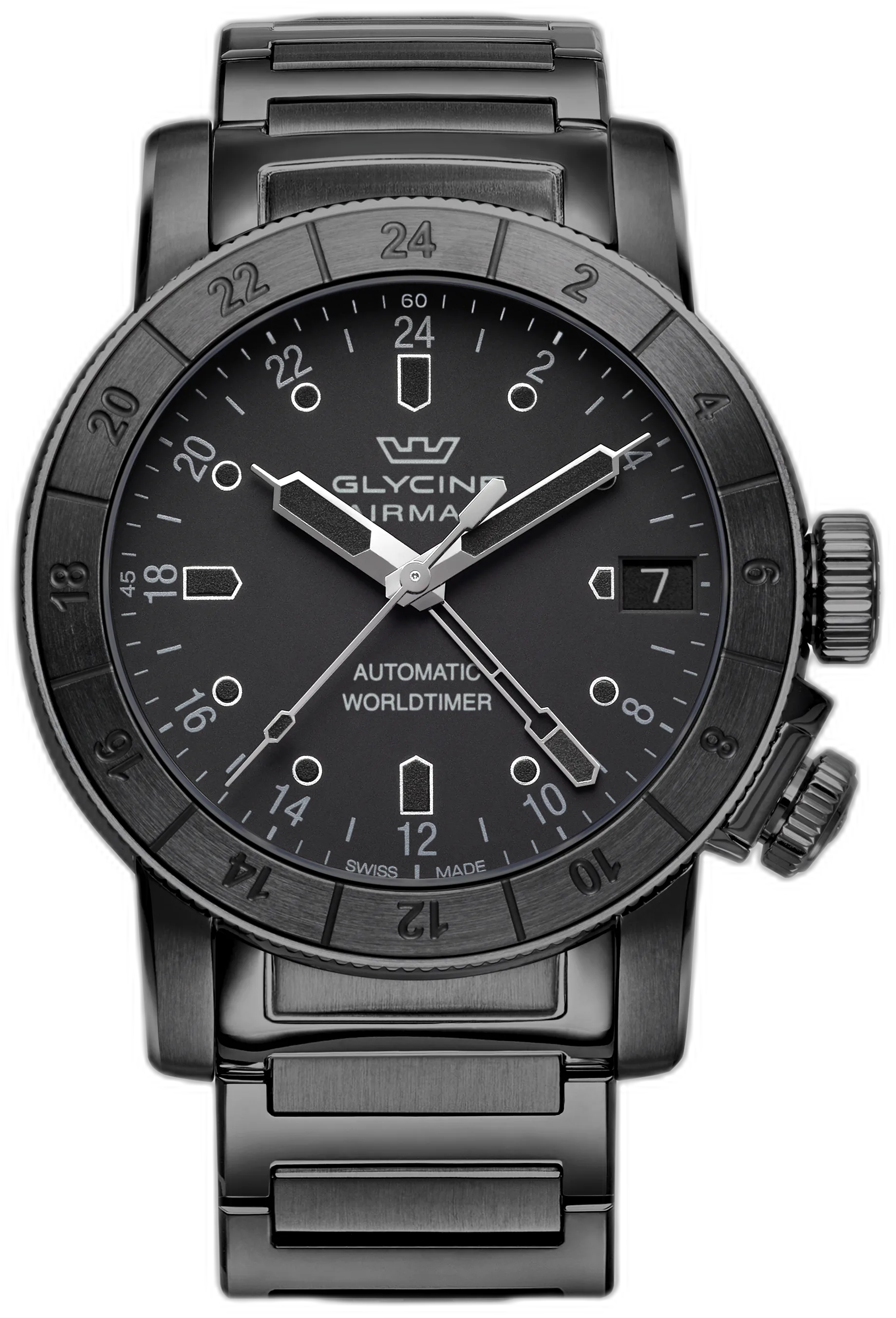 Glycine Airman GMT — alternative to Christopher Ward C1 Moonphase 37
