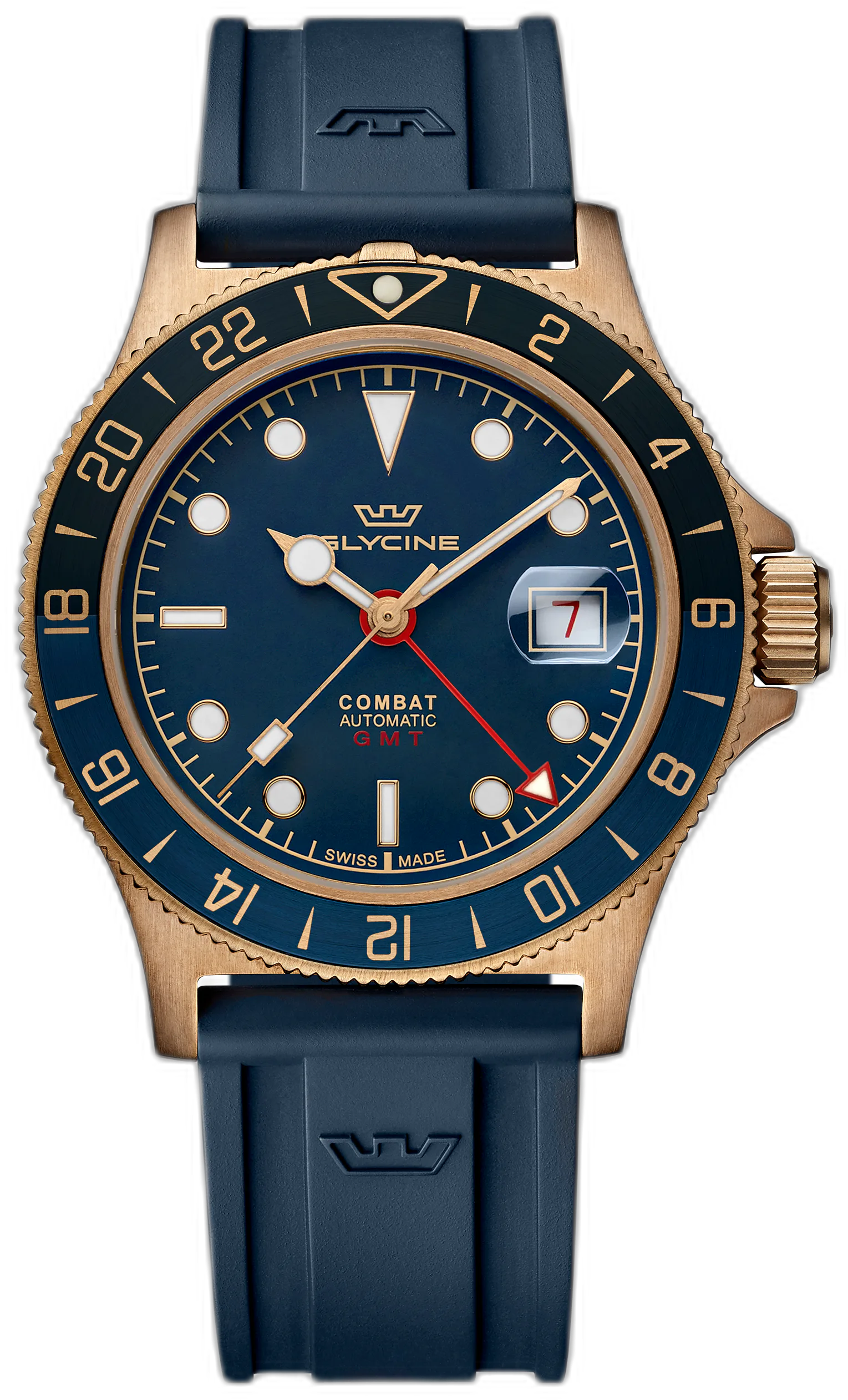 Glycine Combat Sub Sport GMT Bronze — alternative to Echo/Neutra 1956 3H