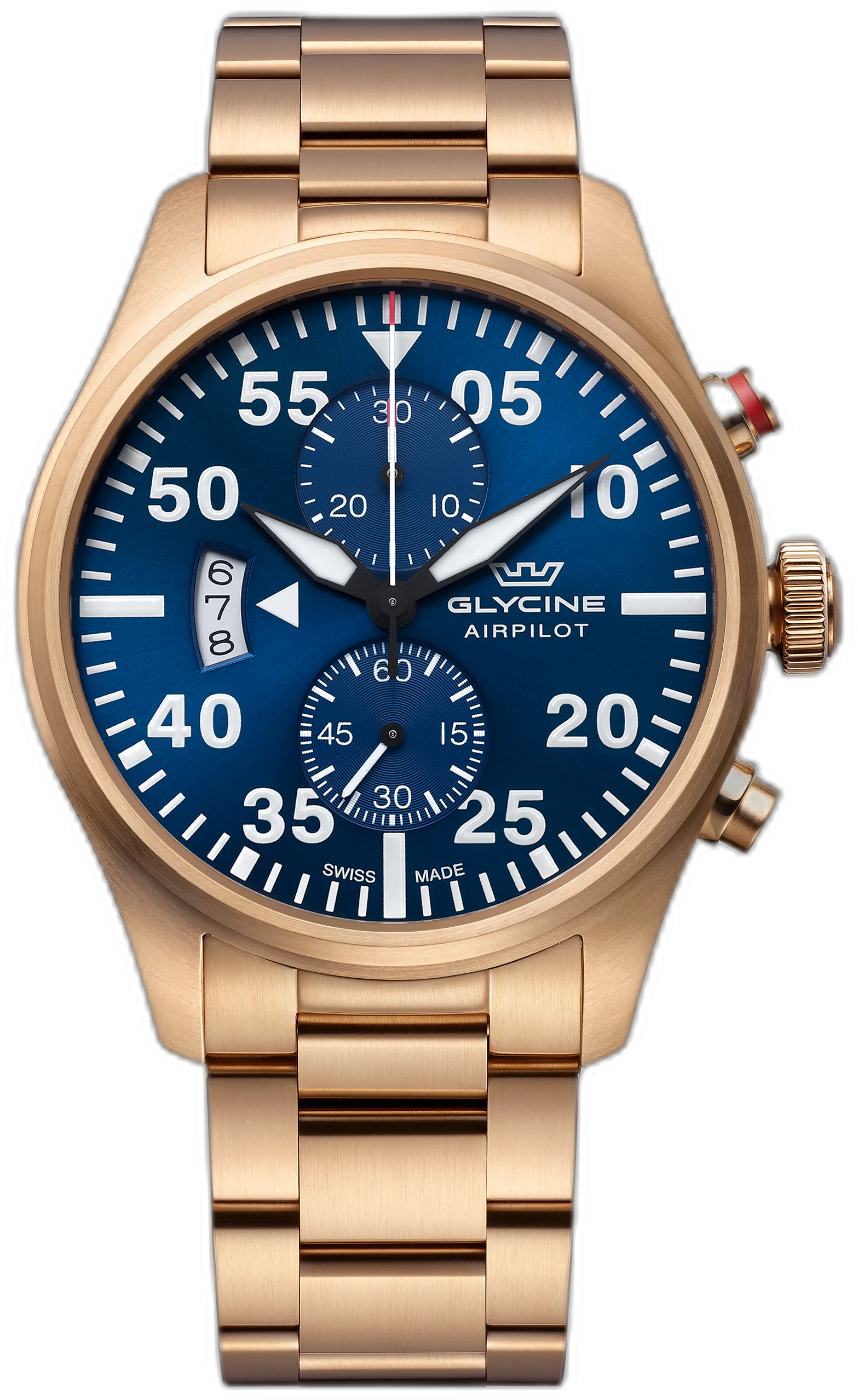 Glycine Airpilot Chrono — alternative to Ikepod Duopod Gold Dots 2025
