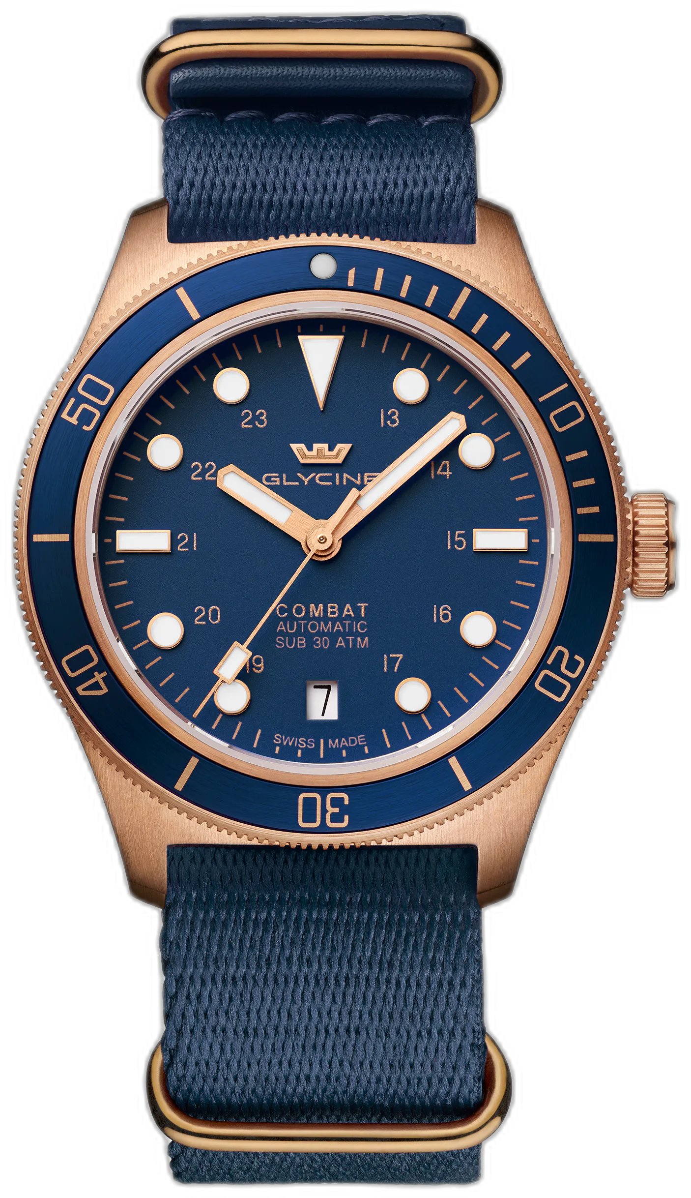 Glycine Combat Sub Sport Bronze — alternative to Oak & Oscar Team Shuster Humboldt