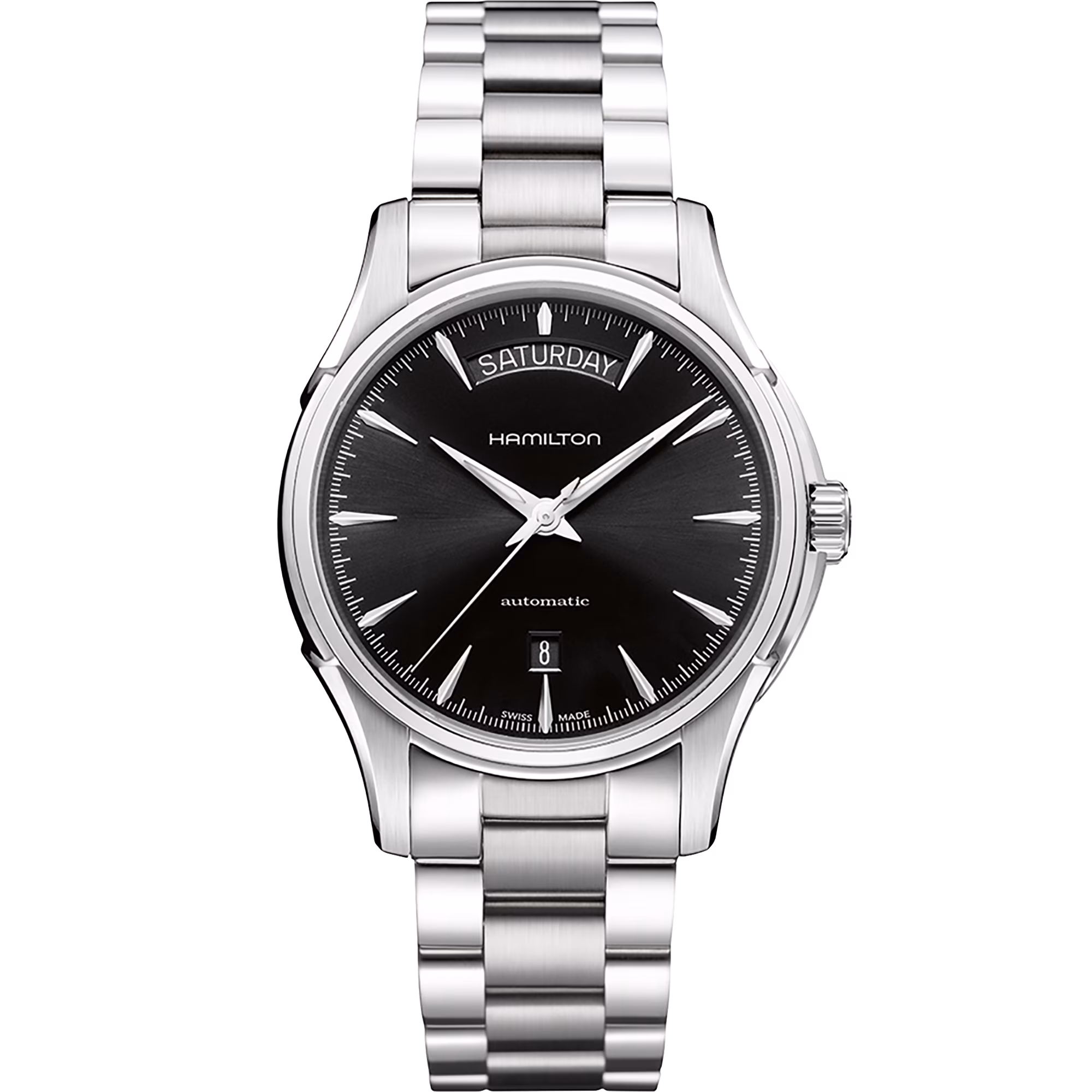 Hamilton Jazzmaster Day Date Auto — alternative to Monta Black