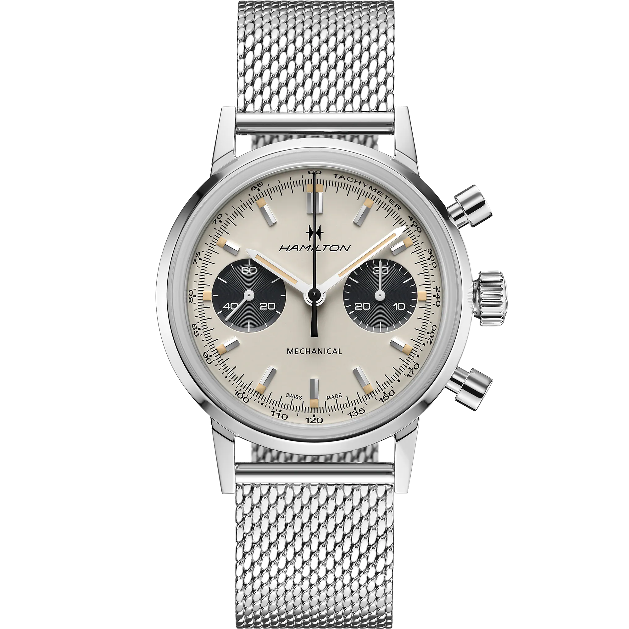 Hamilton American Classic Intra-Matic Chronograph H — alternative to Oris Divers Sixty‑Five Chronograph