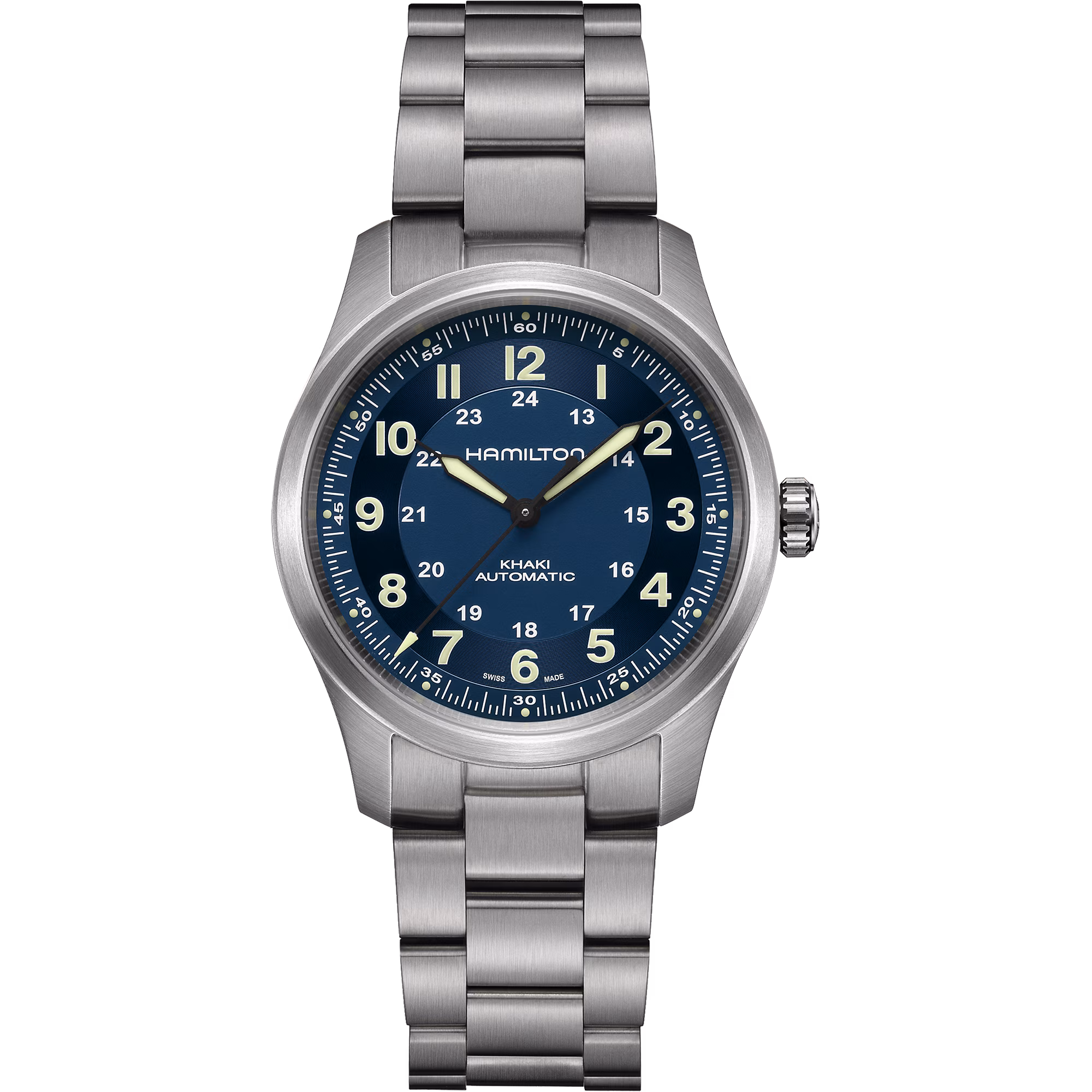 Hamilton Khaki Field Titanium Auto — alternative to Nivada Grenchen Antarctic 38mm Automatic