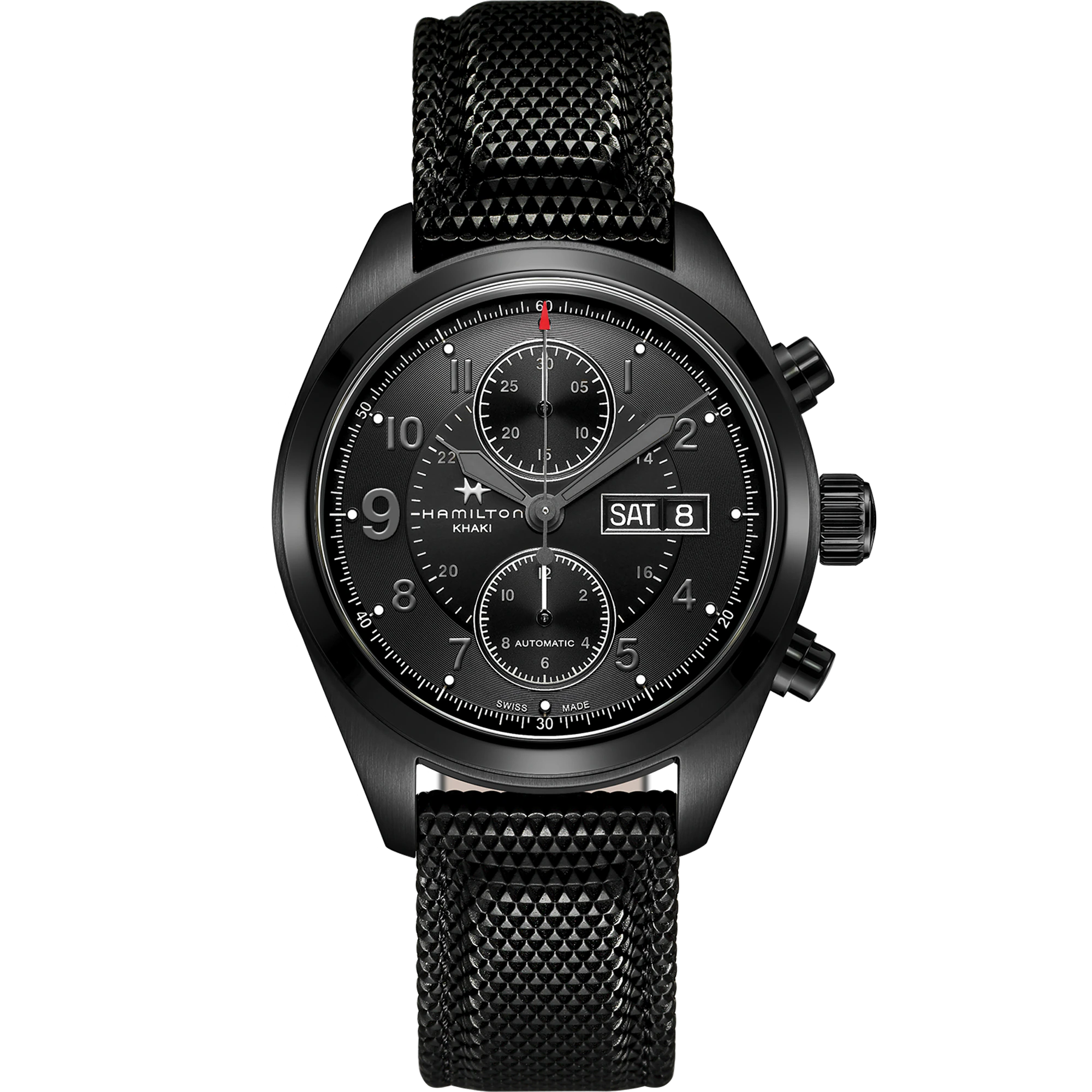 Hamilton Khaki Field Auto Chrono — alternative to Echo/Neutra Averau Ceramic 3H