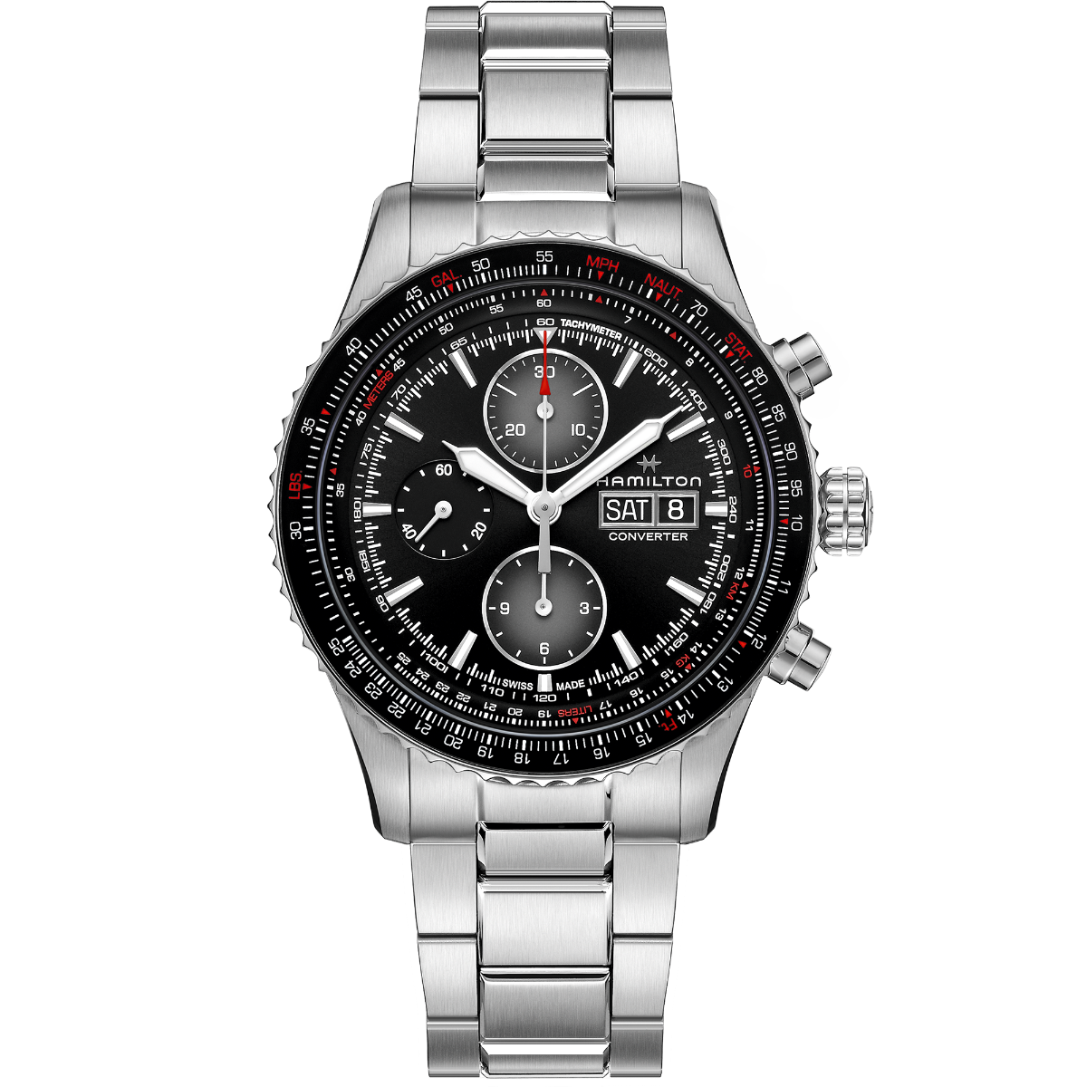 Hamilton Khaki Aviation Converter Auto Chrono — alternative to Grand Seiko SLGC001