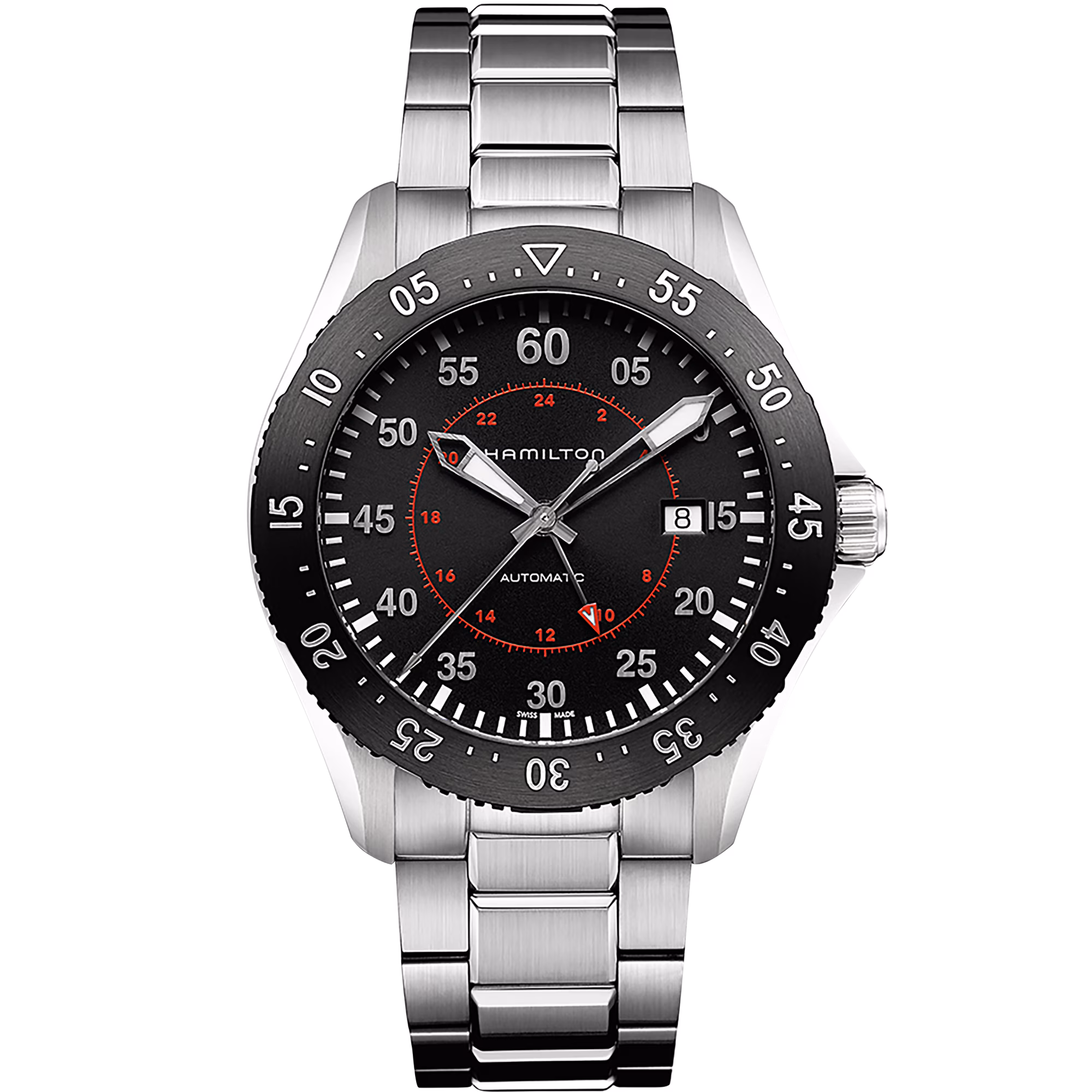 Hamilton Khaki Aviation Khaki Pilot GMT Auto — alternative to Seiko Alpinist