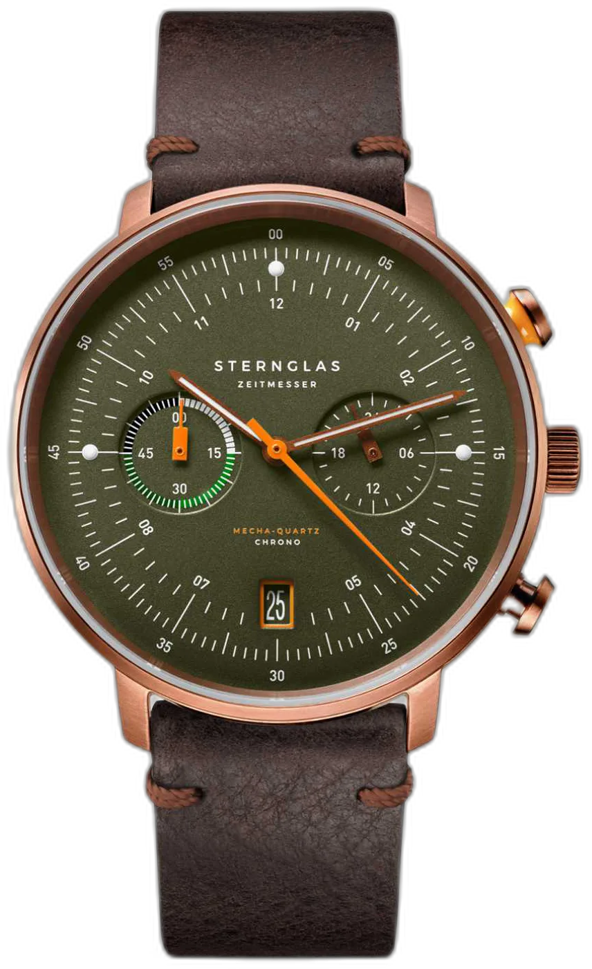 Sternglas Hamburg Chrono — alternative to Ikepod Duopod Gold Dots 2025