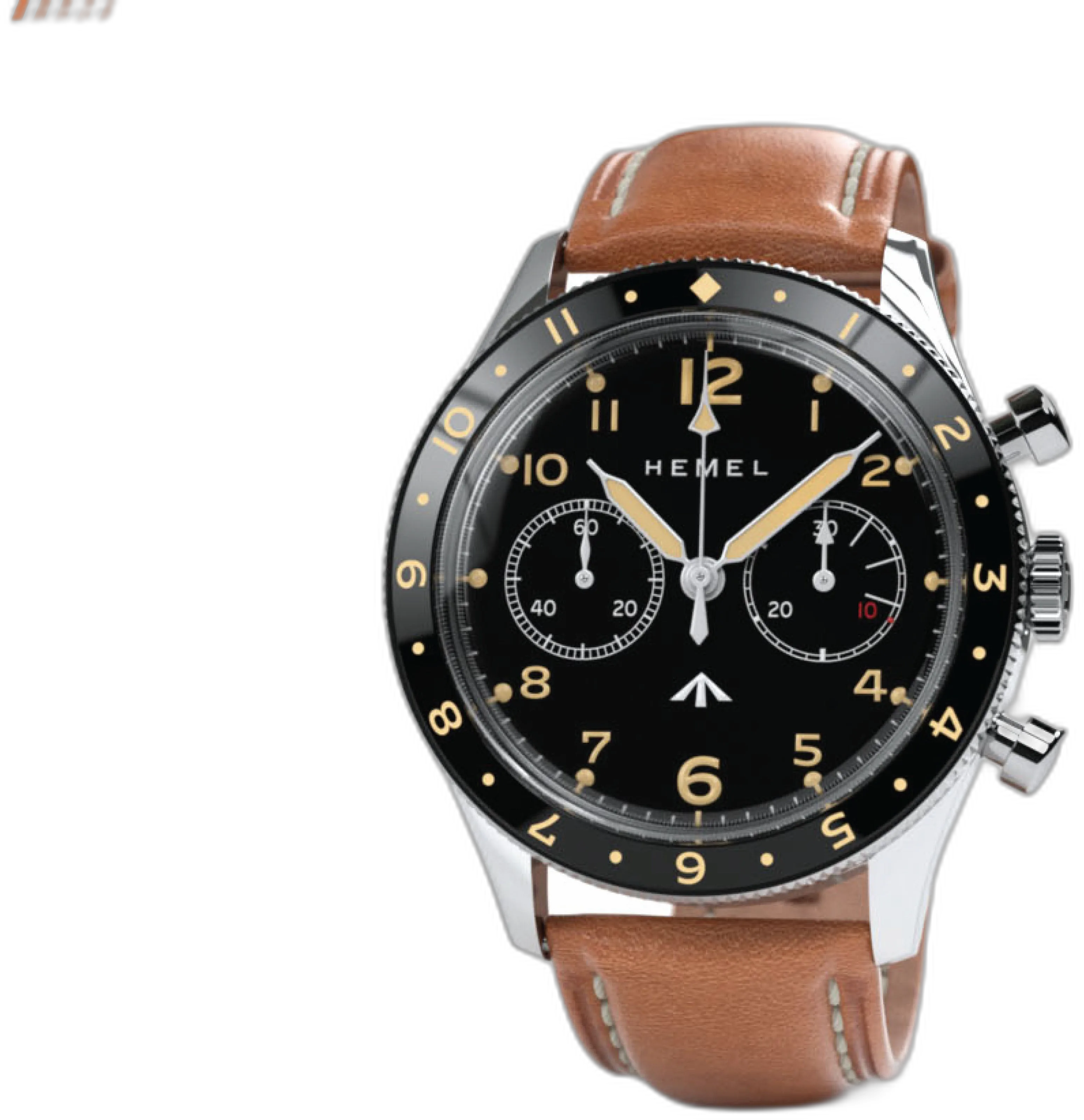 Hemel HFC Mechanical Chronograph — alternative to Longines LONGINES SPIRIT FLYBACK TITANIUM