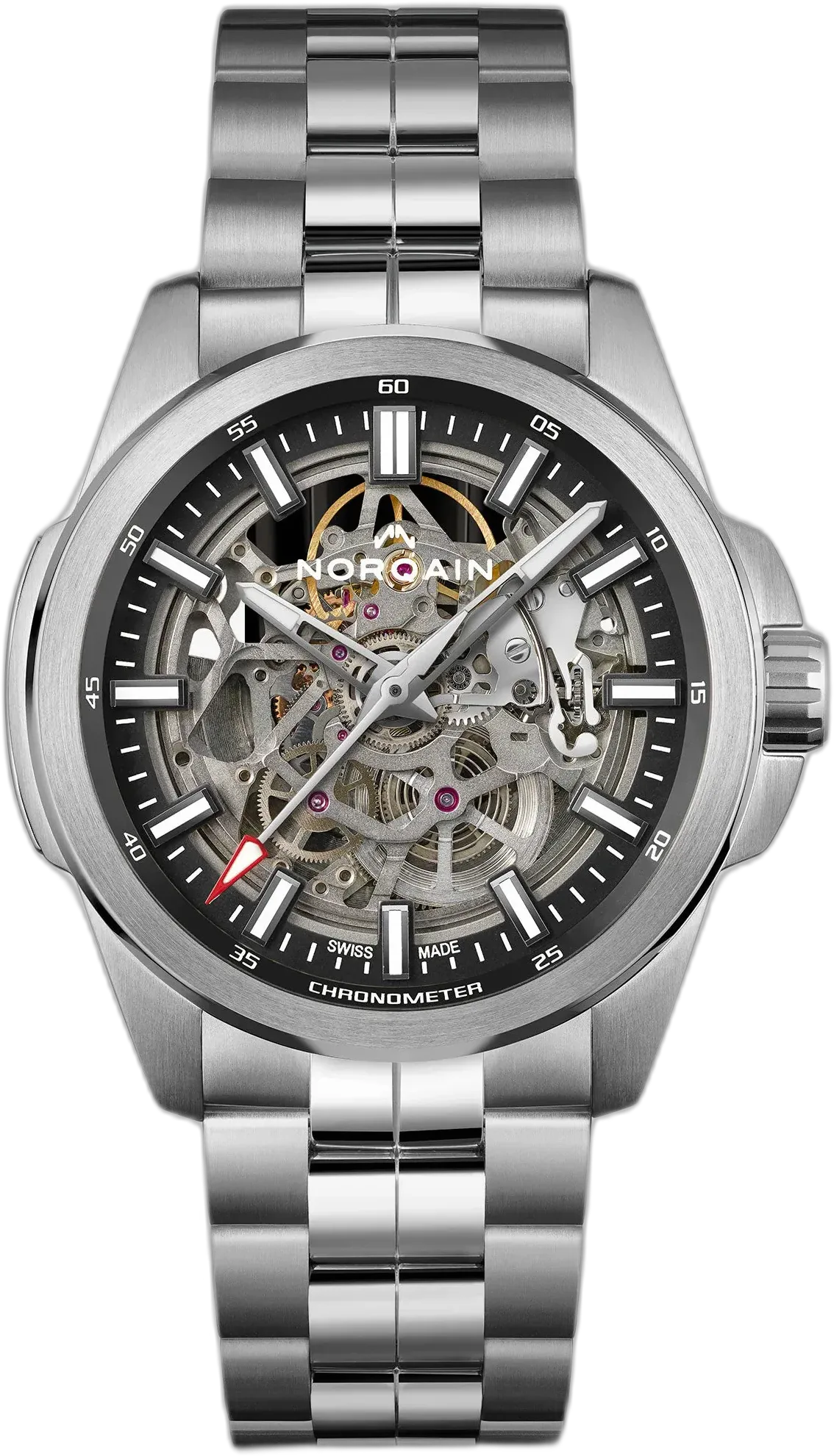 Norqain Independence Skeleton 42mm — alternative to Tissot T-Complication Squelette
