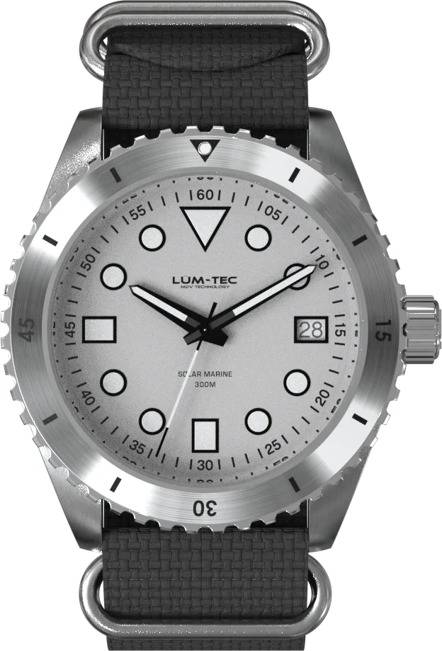 Lum-Tec Solar Marine — alternative to Marathon Arctic OSAR 36mm Automatic
