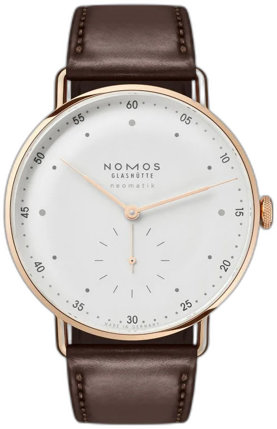 NOMOS Glashütte Metro rose gold neomatik 39 — alternative to NOMOS Glashütte Tangente gold neomatik 38 Update
