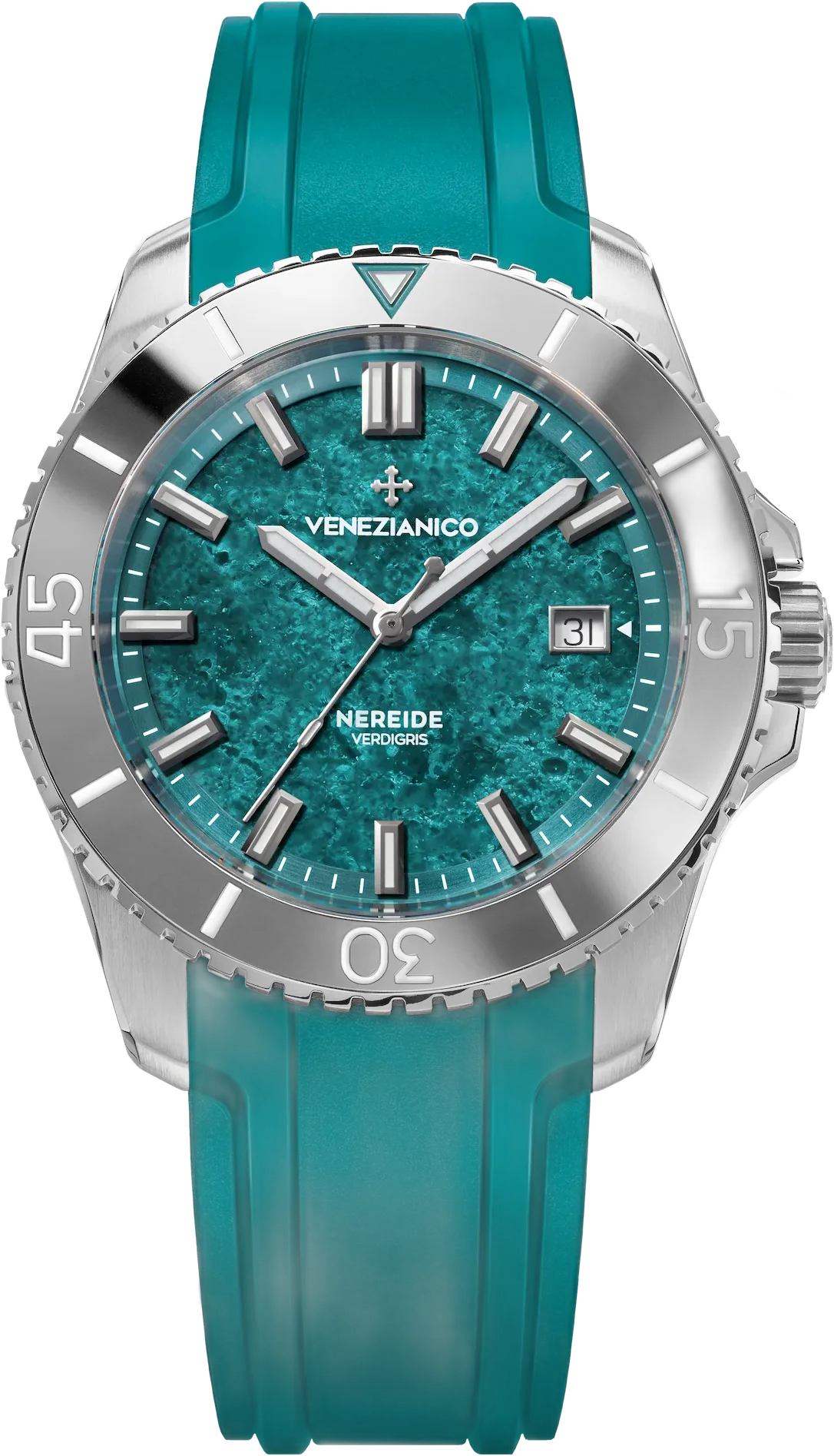 Venezianico Nereide Verdigris — alternative to DOXA SUB 200