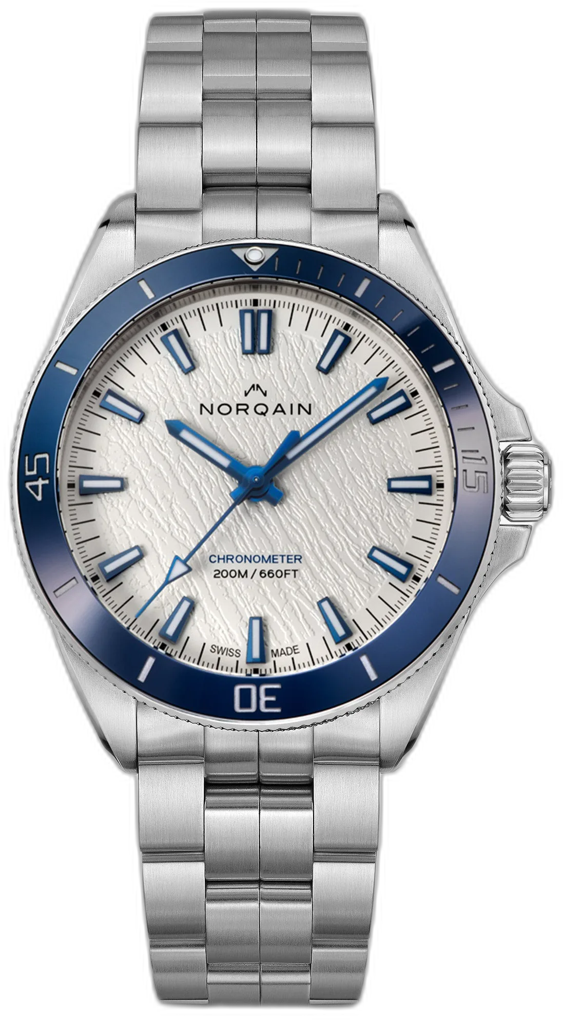 Norqain NEVEREST Glacier JP 42mm — alternative to Norqain Independence JP Black Mother Of Pearl 42mm