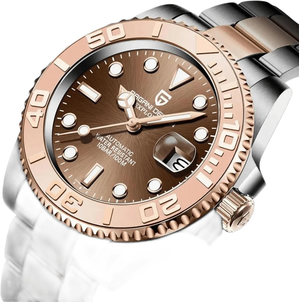 Pagani Design PD-1651 Rose Gold — alternative to Zelos Swordfish 3