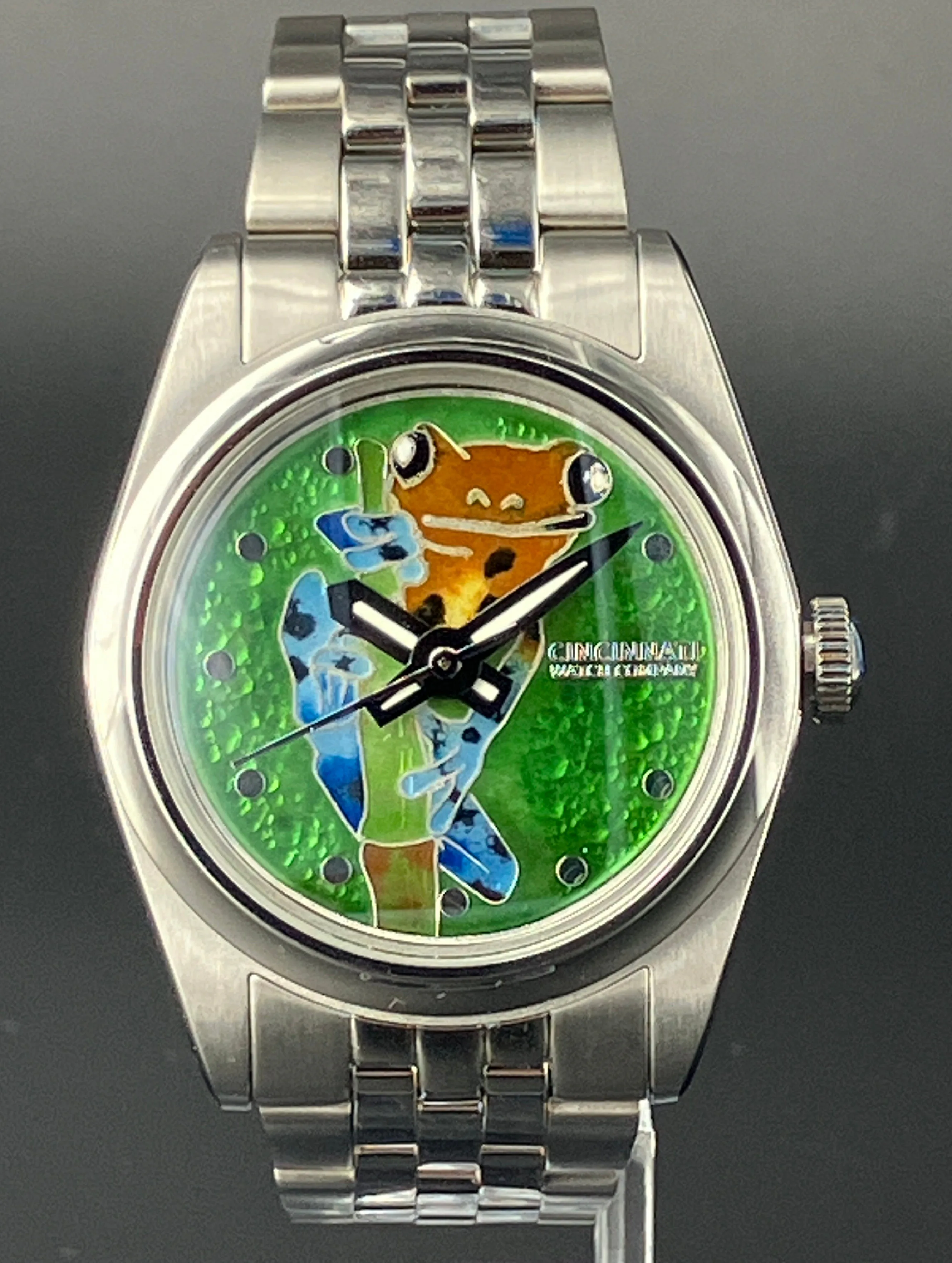 Cincinnati Watch Company Poison Dart Frog — alternative to Mr Jones Watches Remixed A perfectly useless afternoon