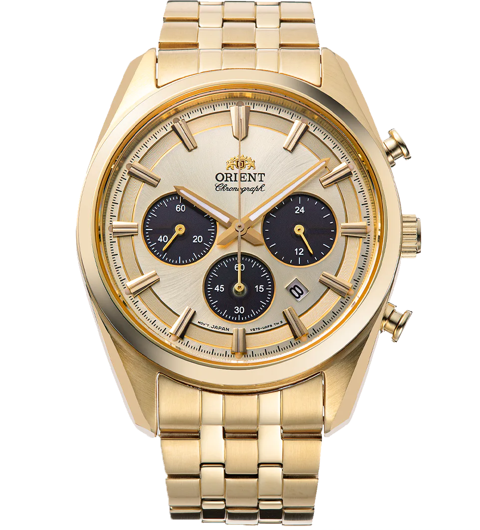 Orient Stretto Chronograph — alternative to Ikepod Duopod Gold Dots 2025