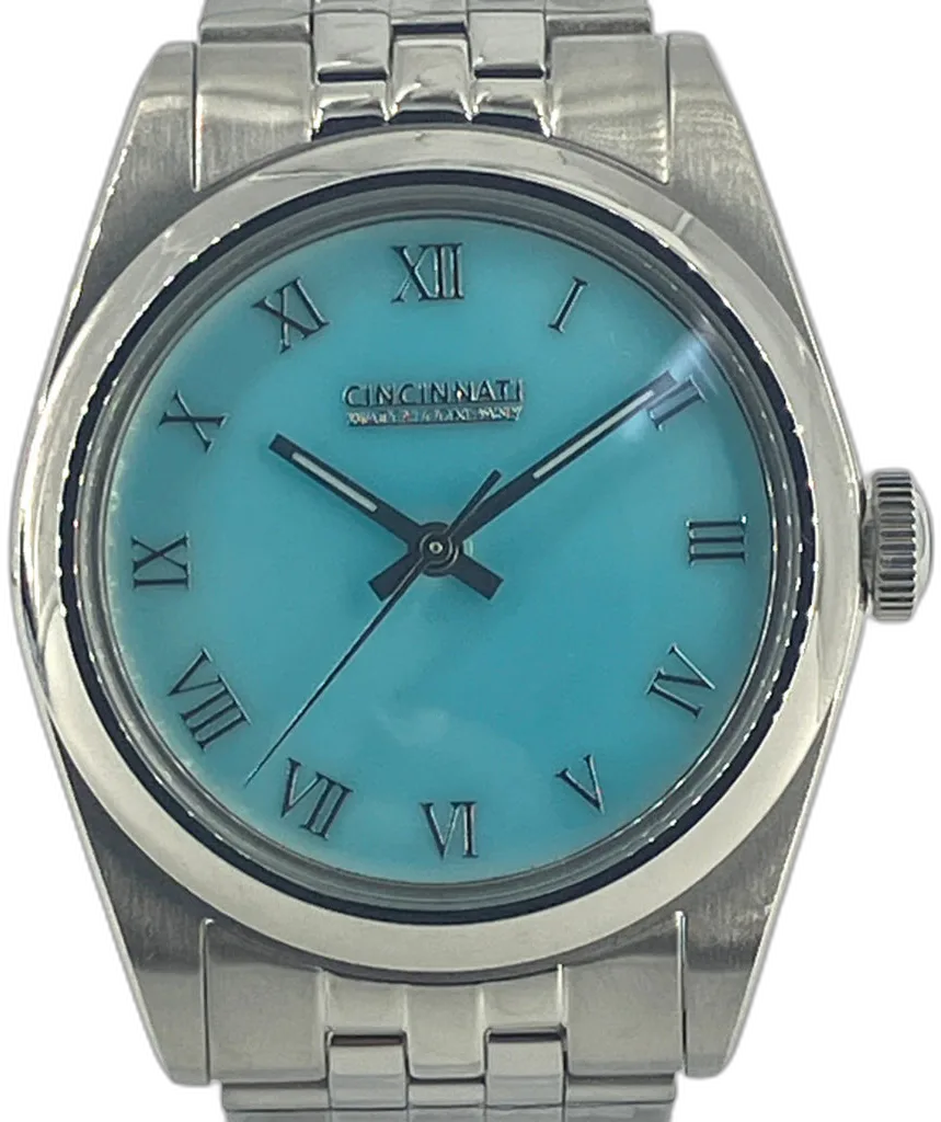 Robin's Egg Blue Enamel Dial