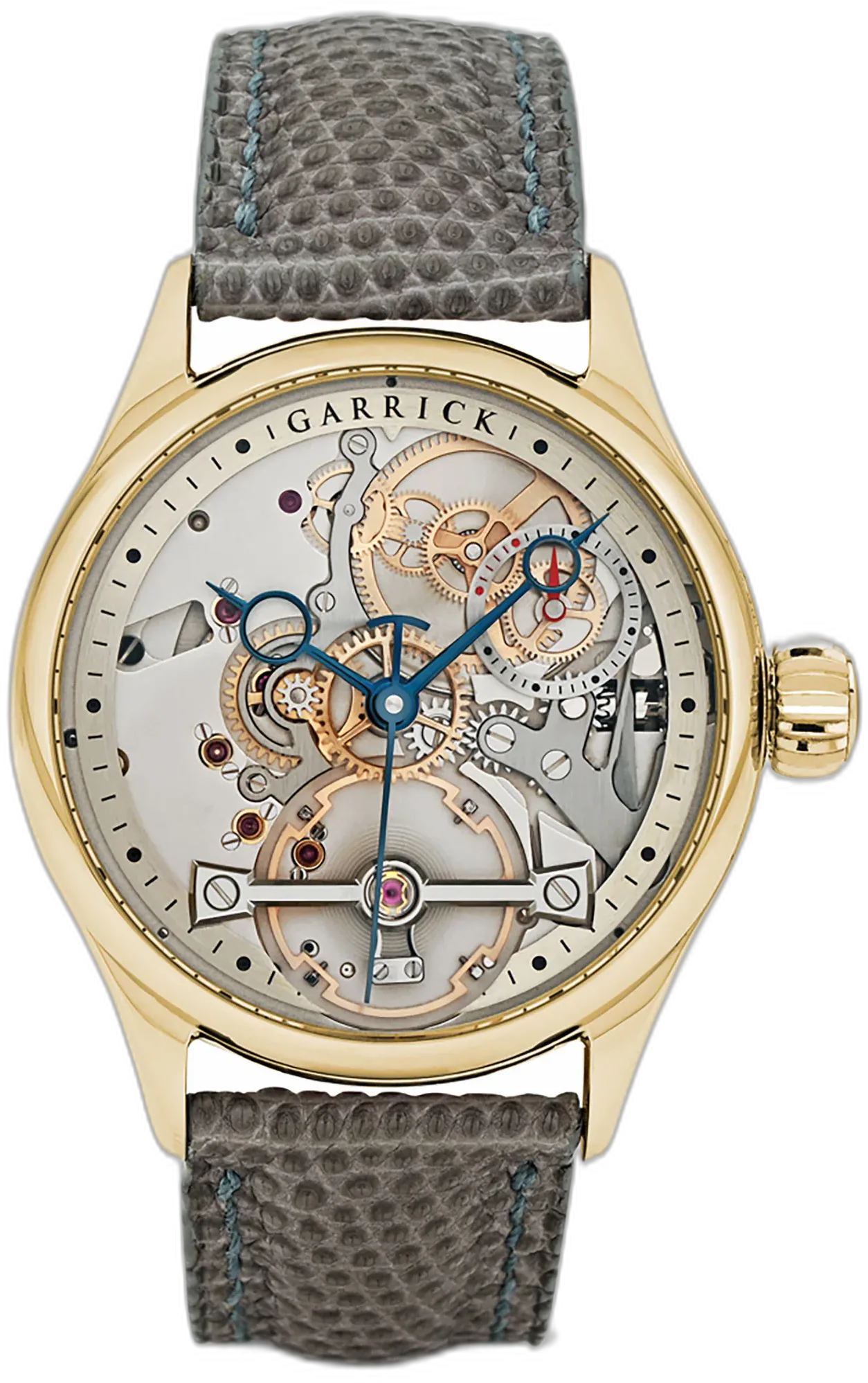 Garrick S3 Deadbeat Seconds - Power Reserve Gold — alternative to NOMOS Glashütte Autobahn neomatik 41 date sports gray