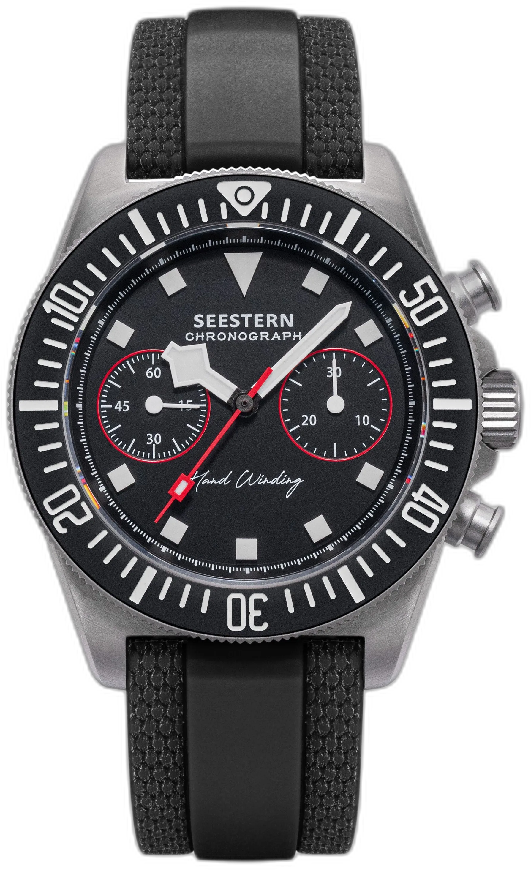 Sugess Seestern Chrono S443/S445 — alternative to Longines LONGINES SPIRIT FLYBACK TITANIUM