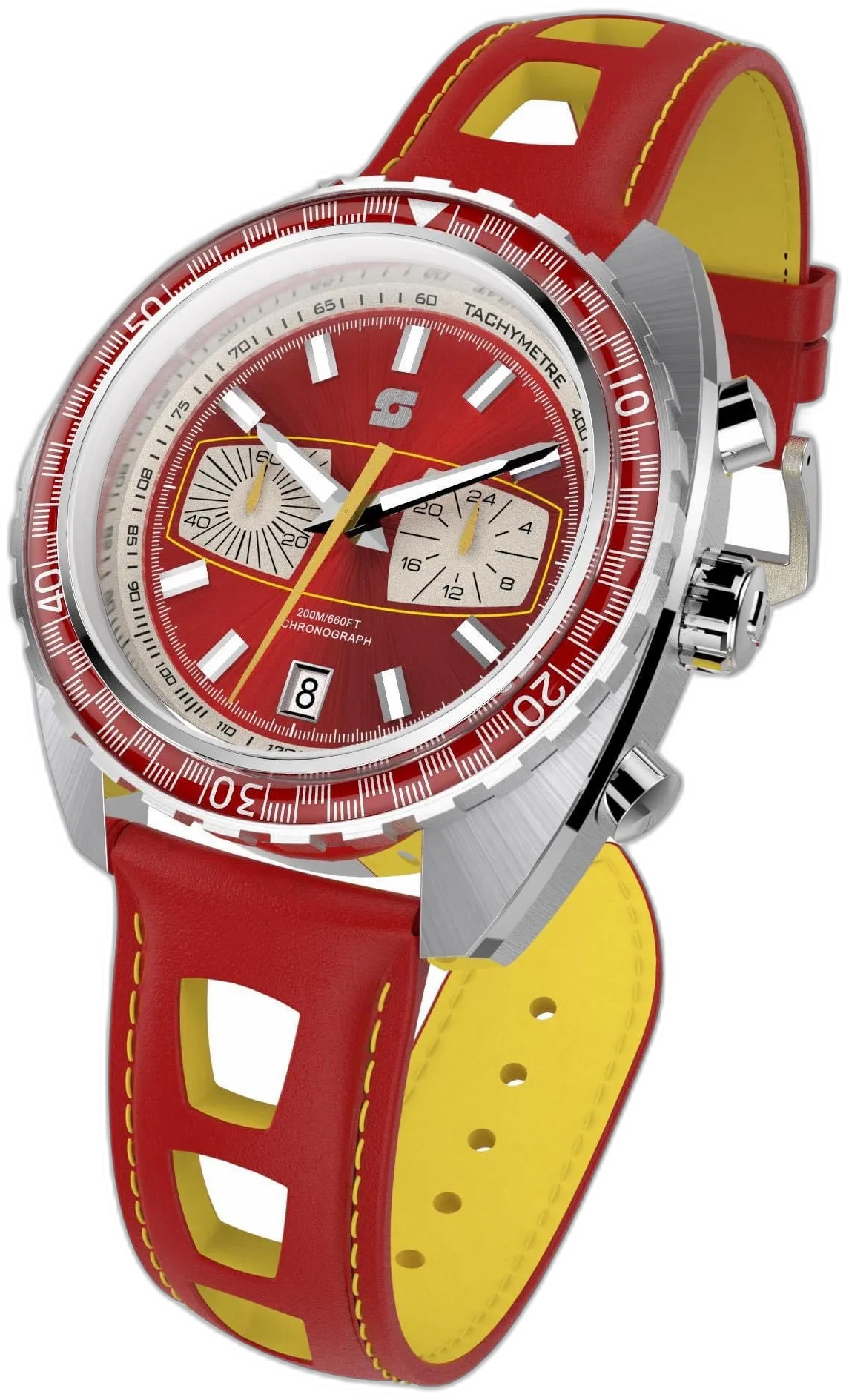Straton Straton Syncro - Green, Purple and Red — alternative to Spinnaker Hull Chronograph
