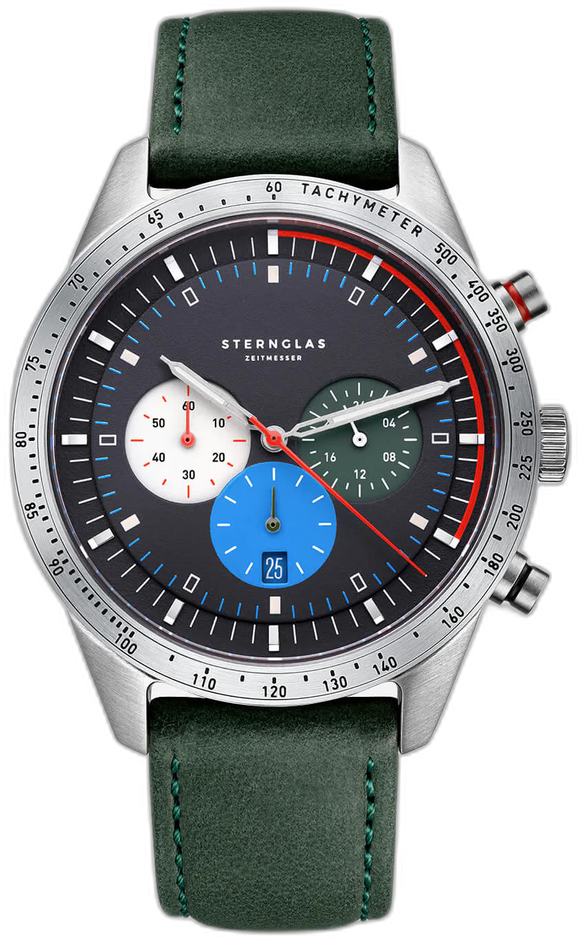 Sternglas Tachymeter — alternative to Ikepod Duopod Gold Dots 2025