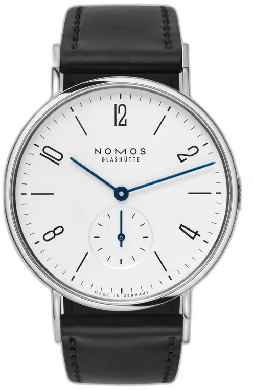NOMOS Glashütte Tangente — alternative to NOMOS Glashütte Ludwig gold enamel white