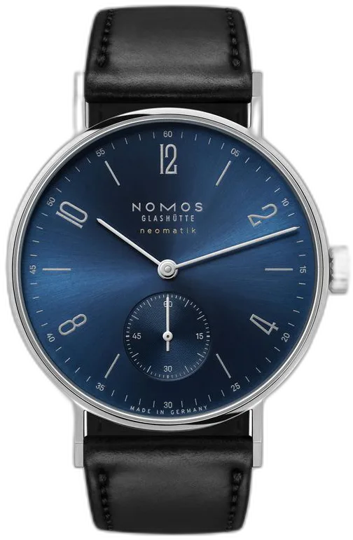 NOMOS Glashütte Tangente neomatik blue gold — alternative to NOMOS Glashütte Metro neomatik midnight blue