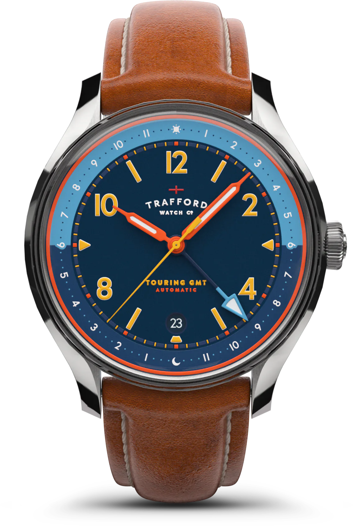 Trafford Watch Co Touring GMT — alternative to AVI-8 Hawker Hurricane Kent GMT Automatic Snoopy Flying Ace