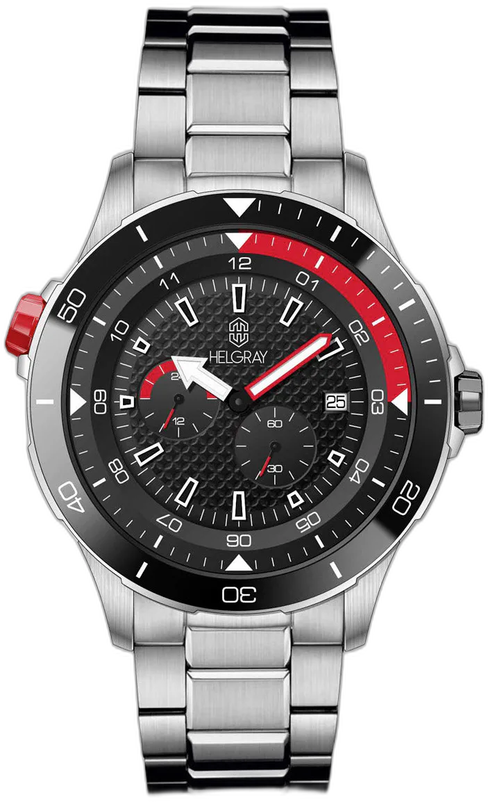 Helgray Vigilante Automatic - Classic Black (Refurbished) — alternative to Citizen Promaster Diver
