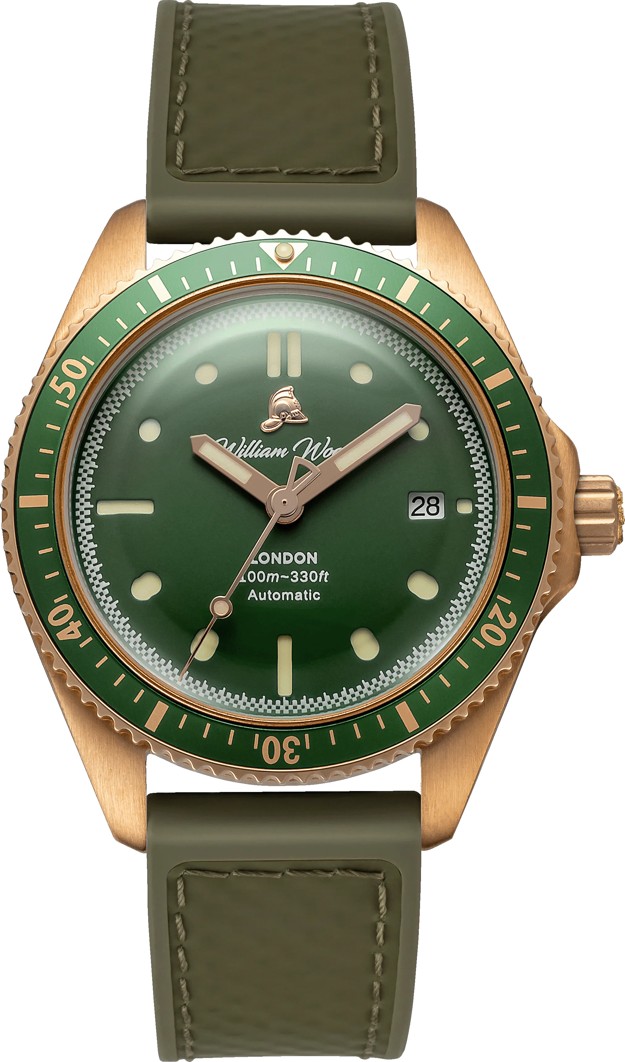 William Wood Bronze — alternative to Yema Superman Heritage GMT Bronze
