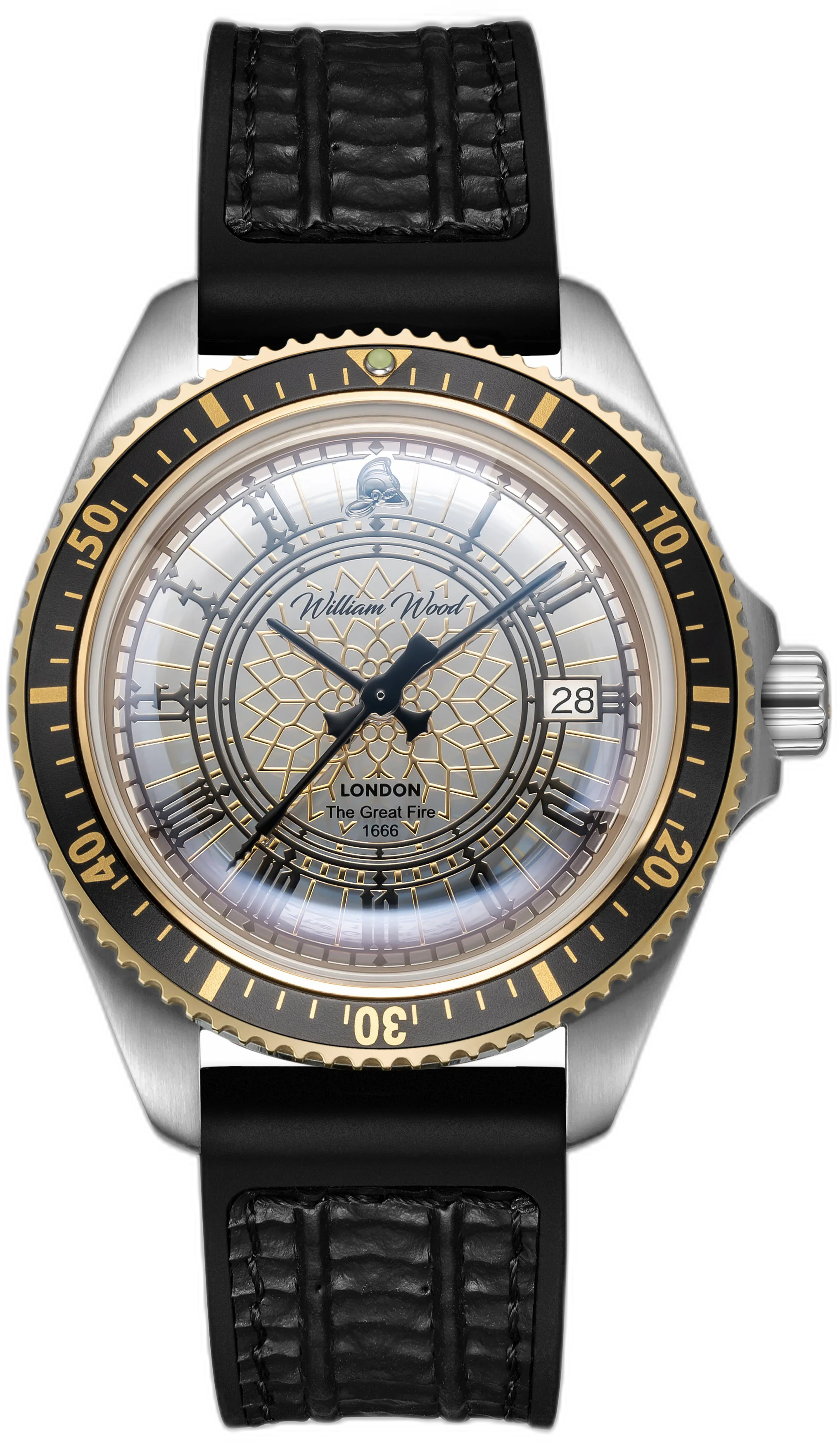 William Wood Great Fire Of London Watch — alternative to Zelos Swordfish 3