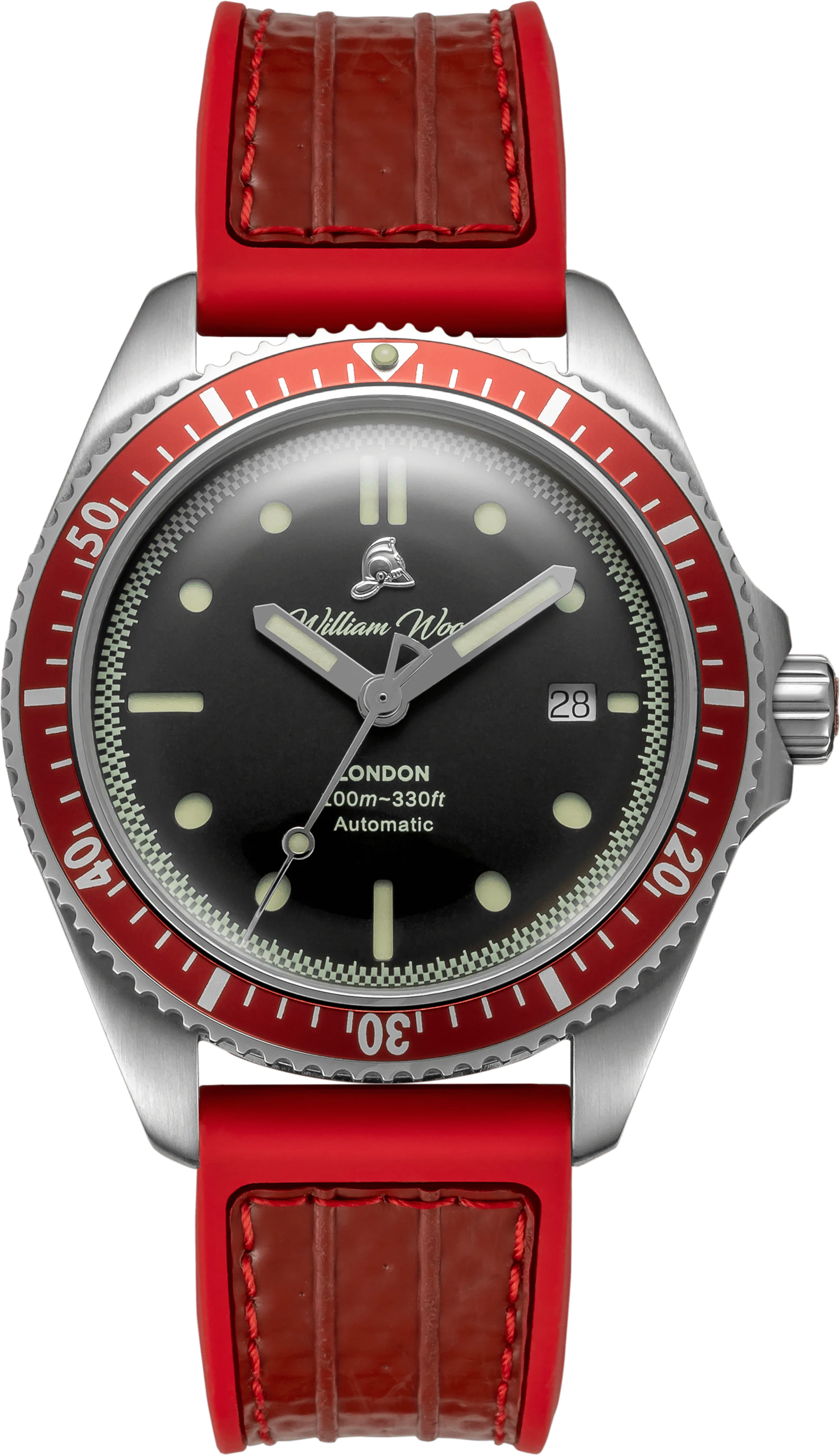 William Wood New York Fire Department Bravest Watch — alternative to William Wood International Association of Fire